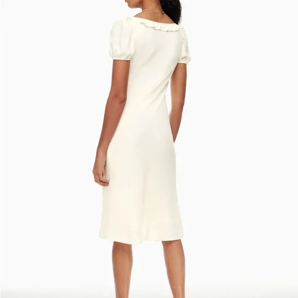 Aritzia Sunday Best Letti Dress, Whisper White - Picture 4 of 16